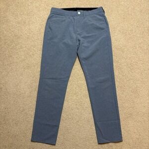 Bonobos Golf Pants Mens 31x30 Blue Performance Khakis 5 Pocket Stretch Casual